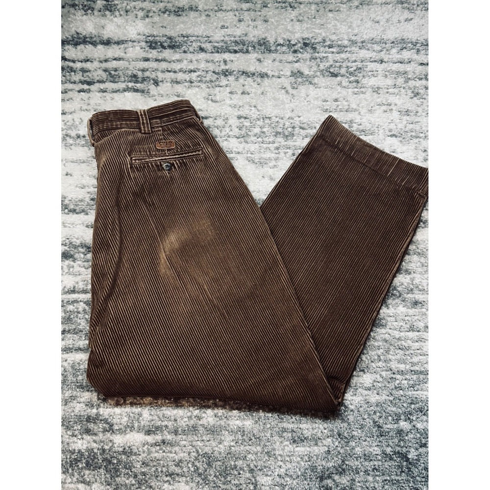 Vintage Polo Ralph Lauren Corduroy Pants Mens 36x32 Philip Pant Wide Wale 90s